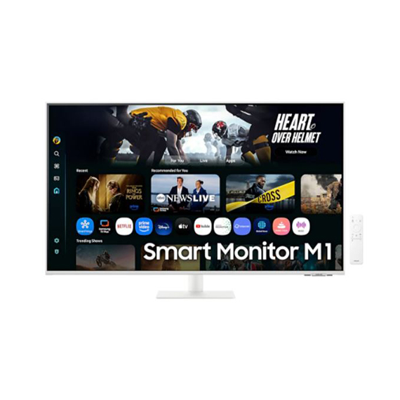 삼성 2025 4K 스마트모니터 M1 화이트 (LS43FM1E3UKXKR)