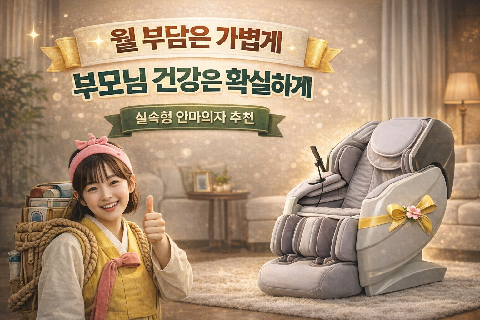 부담은 가볍게, 마음은 더 크게 