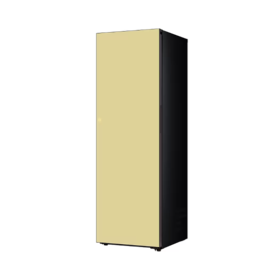 LG 컨버터블 패키지 오브제컬렉션 Fit & Max 냉동고 387L (Y324GN3S) 크림 레몬