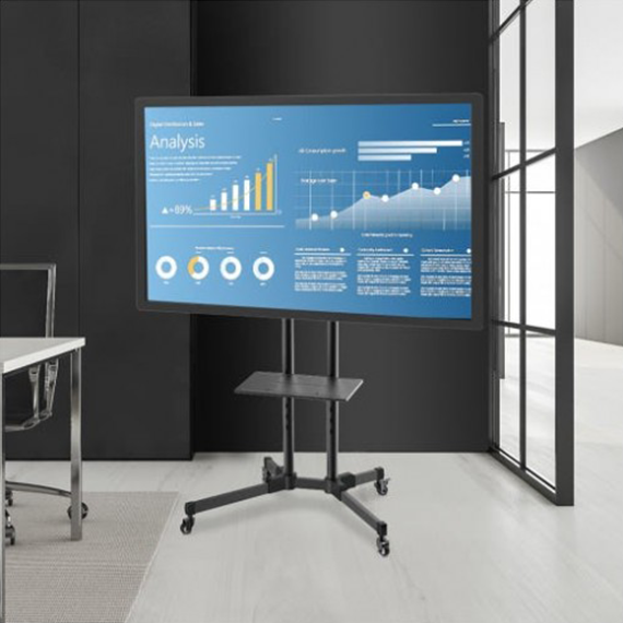 루컴즈 TV UHD 스마트 구글 4K 75인치 TV (T7502KUG 이동형스탠드)