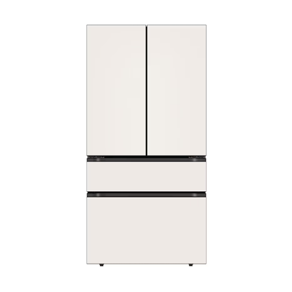 LG 디오스 AI 오브제컬렉션 상냉장 드로워 퓨어프레시 628L 베이지 (D646GBB021) 방문관리 (라이트케어)