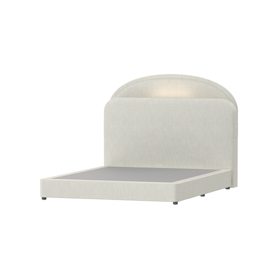 현대큐밍 네스트라 문넷 프레임 (헤드보드+파운데이션) K