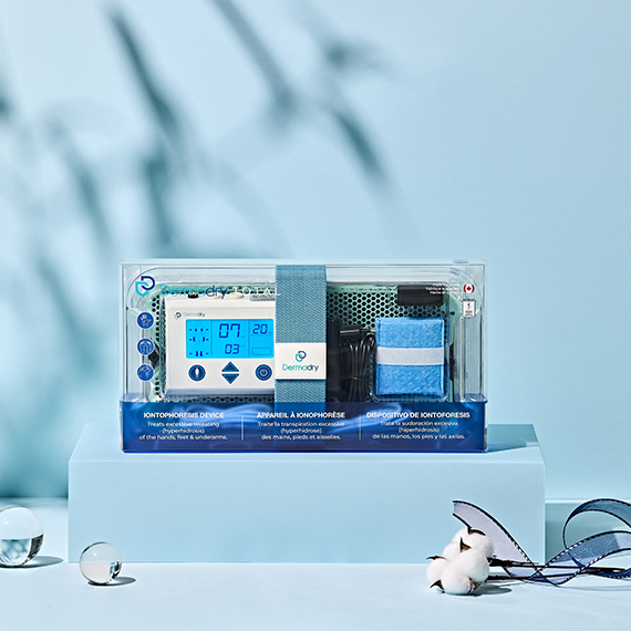 더마드라이 다한증치료기 손 발 겨드랑이전용 (프리미엄형)