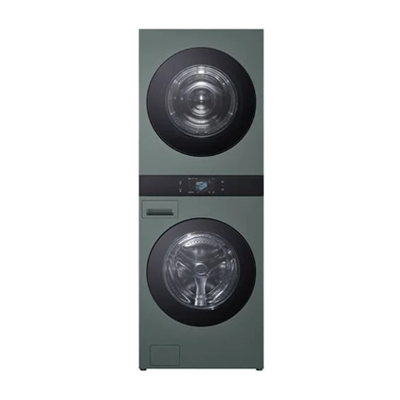 LG 세탁기+건조기 트롬 AI 워시타워 25KG 네이처그린 (WA2525GGZF)