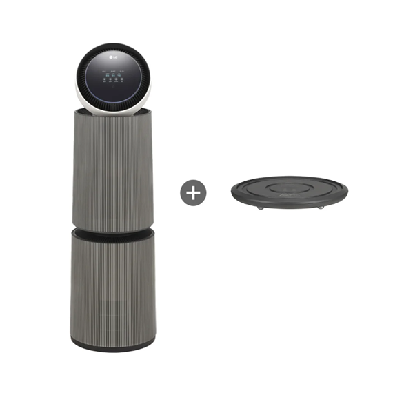 LG 퓨리케어 오브제컬렉션 AI+ 360° 공기청정기 33평형 (AS336NSLCM) 6개월 방문관리