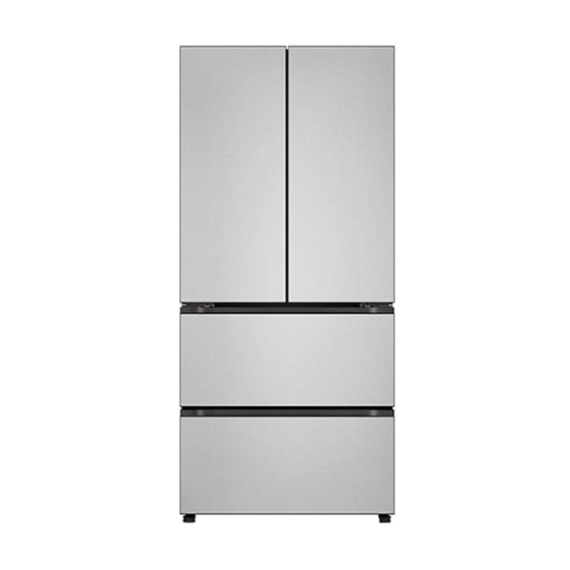 LG 디오스 오브제컬렉션 김치냉장고 AI 김치톡톡 스탠드 Fit & Max 480L 실버 (스테인리스) (Z484SVV123S) 방문관리 (스탠다드 케어)