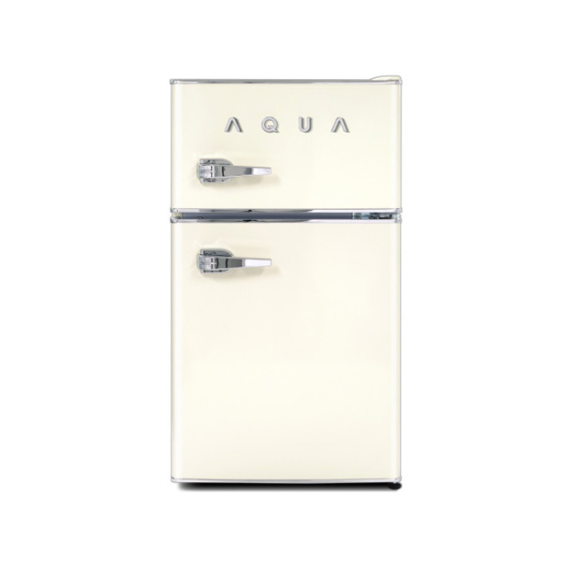 하이얼 소형 레트로 냉장고 (ART82MDCLI) 크림 아이보리