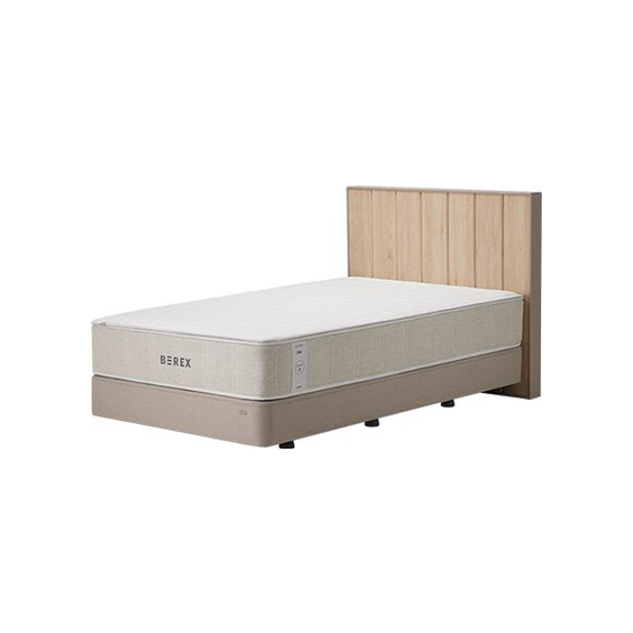 코웨이 우디프레임 월넛헤드 투매트리스 프레임 킹 네츄럴오크