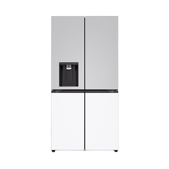 LG 디오스 오브제컬렉션 STEM 얼음정수 냉장고 매직스페이스 817L 크림 그레이 (W825MRH18-B)