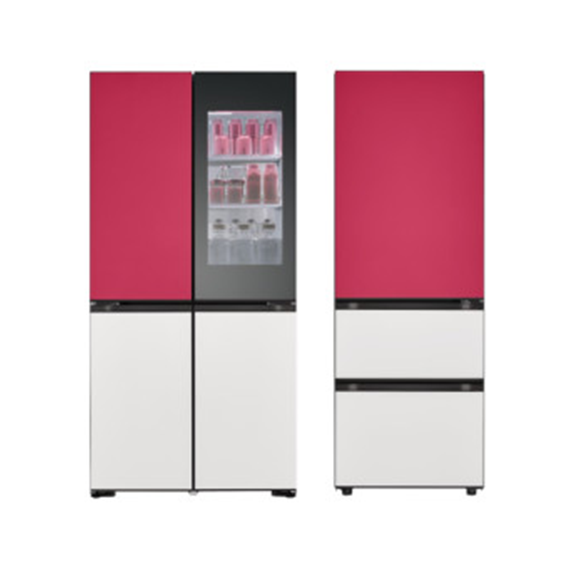 LG DIOS 오브제컬렉션 무드업 빌트인 냉장고 610L + 김치냉장고 322L (M624GNN3A-G)