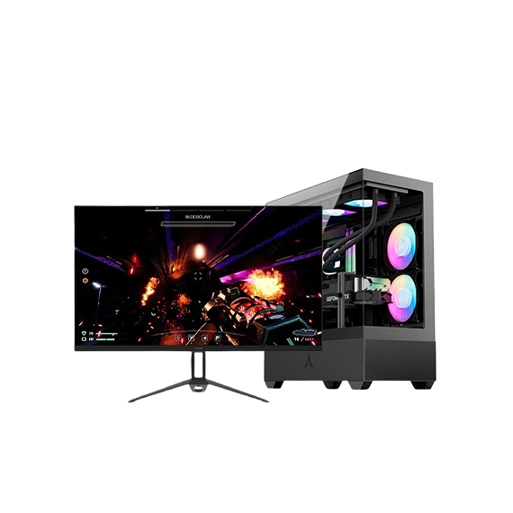 씨넥스존 데스크탑 3D 게임용 본체+윈도우11+악세사리+게이밍모니터27