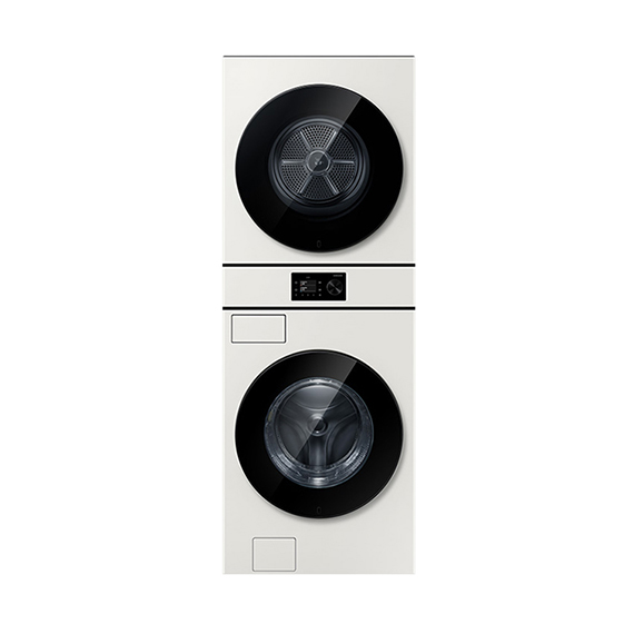 삼성 세건셋트 비스포크 AI 원바디 세탁기(24kg) + 건조기(20kg) 그레이지 (WH80H2420GBHY)