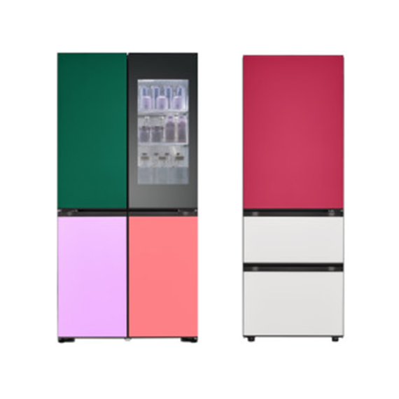LG DIOS 오브제컬렉션 무드업 냉장고 829L + 김치냉장고 322L (M874GNN3A-G)
