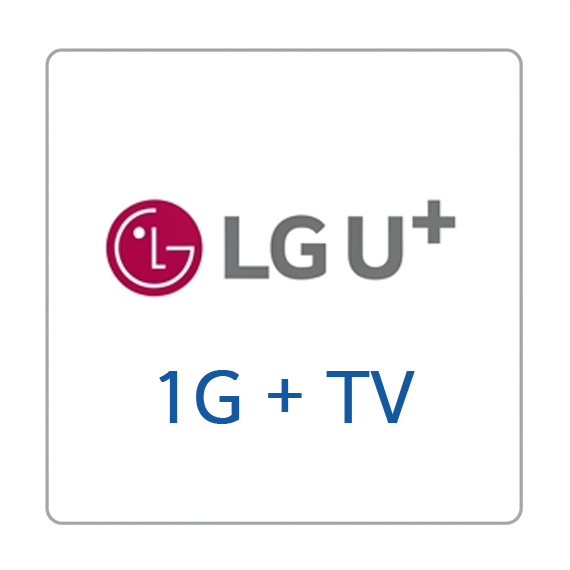 LG U+ 기가 인터넷 1G WiFi TV 실속형 (UHD4)