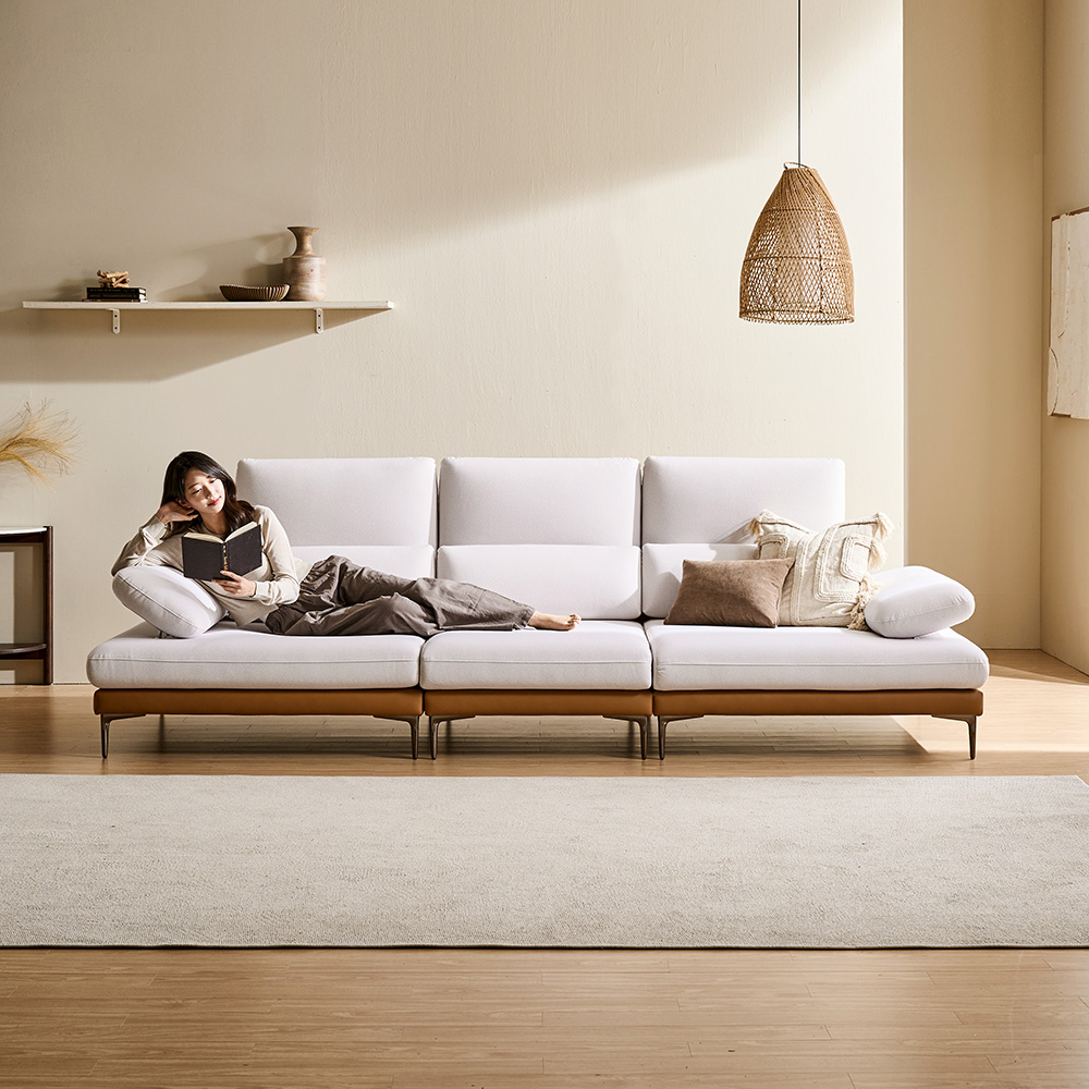 쉐우드 비오라 4인용 블렌트 패브릭 기능성 스윙 소파