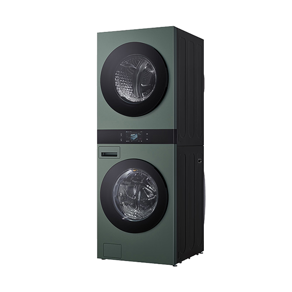 LG 트롬 AI 오브제컬렉션 워시타워 세탁25kg 건조25kg 네이처그린 (WA2525GGZF) 6개월 방문관리