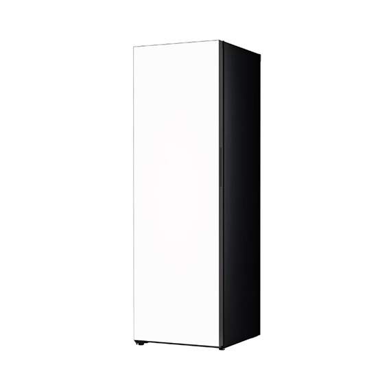 LG 오브제 컨버터블 오토도어 냉동고 384L 세트형 Glass 크림화이트 우열림(우버튼) (Y322GW8SK)