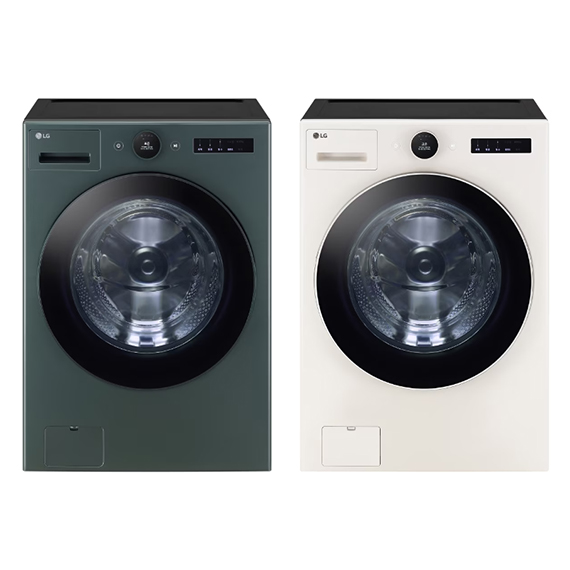 LG 세탁기 드럼 25kg 오브제 FX25(GSG/ESE)R 스탠다드 케어 (그린 or 베이지)