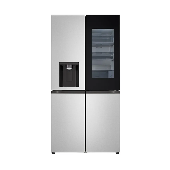 LG 얼음정수기냉장고 상냉장 퓨어프레쉬 (노크온) (스테인리스) 스톤실버 817L (W826SVV492S) 방문관리 (라이트케어)
