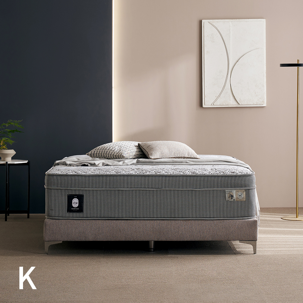 쉐우드 카발리 CAVALLI Core 320 말총 양모 독립스프링 프리미엄 매트리스 K (킹)