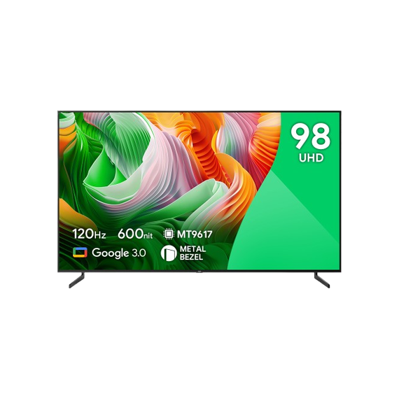 더함 CHIQ 스마트 구글 3.0 OS 안드로이드 12 UHD 98인치