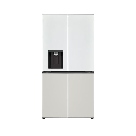LG 디오스 오브제컬렉션 프리스탠딩 매직스페이스 820L 얼음정수기냉장고 (W824MWG17B)