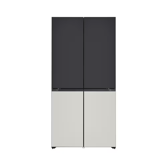 LG 디오스 오브제컬렉션 냉장고 상냉장 베이직 빌트인 (메탈) (M623MBG052S)