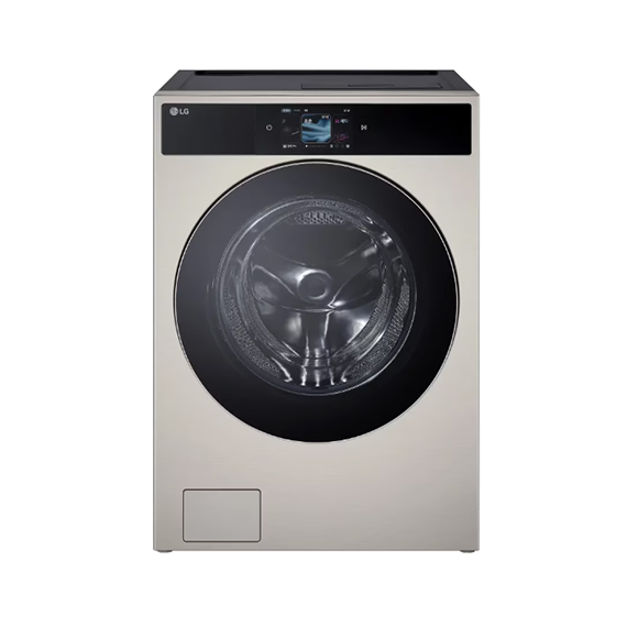 LG 트롬 AI 오브제컬렉션 세탁기+건조기 워시콤보 세탁25KG + 건조21KG 럭스실버 (FC2521UX6C)