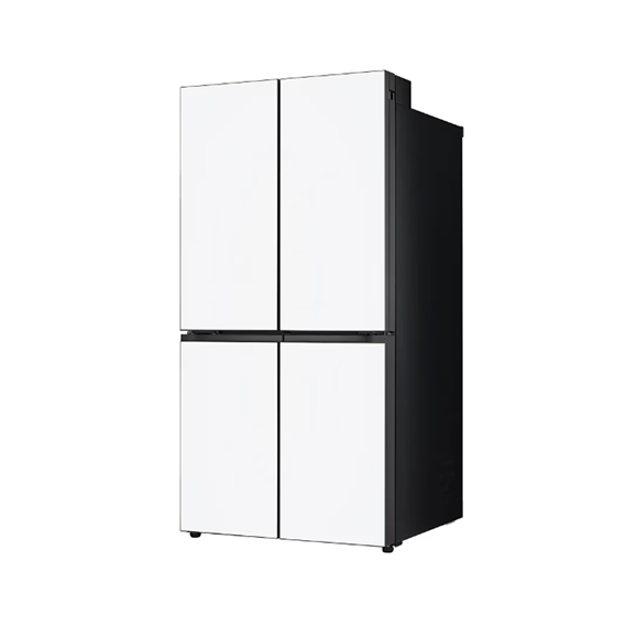 LG 디오스 AI 오브제컬렉션 STEM 베이직 냉장고 퓨어프레쉬 매직스페이스 (글라스) 854L 화이트 (M876MQQ161) 방문관리(프리미엄)