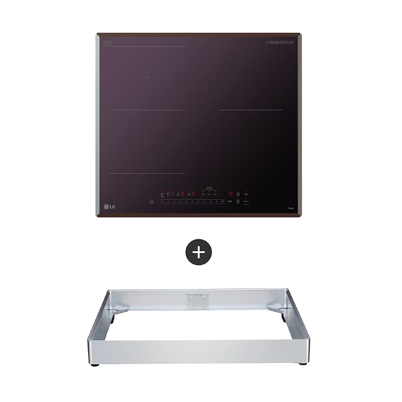 LG 전기레인지 인덕션 오브제 8.5cm 케이스결합 스탠딩 (BEI3AMB4EC) 자가관리