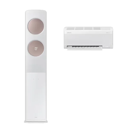 삼성 에어컨 무풍 클래식 AF9500 화이트 스탠드+벽걸이 17평+6평 (AF70F17D24IR3S)