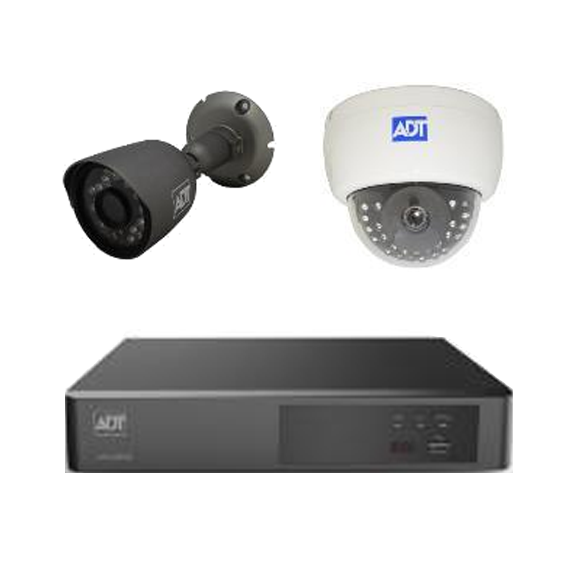 ADT캡스 녹화기 + CCTV 2대