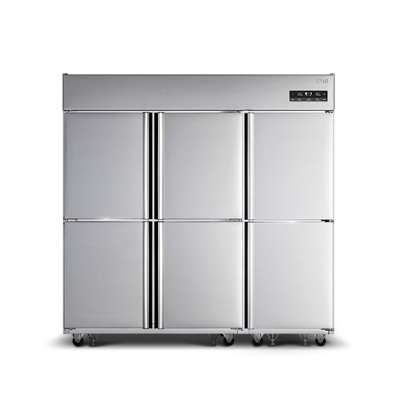 LG 업소용냉장고 C170LDZB 냉장4칸 냉동2칸 1610L