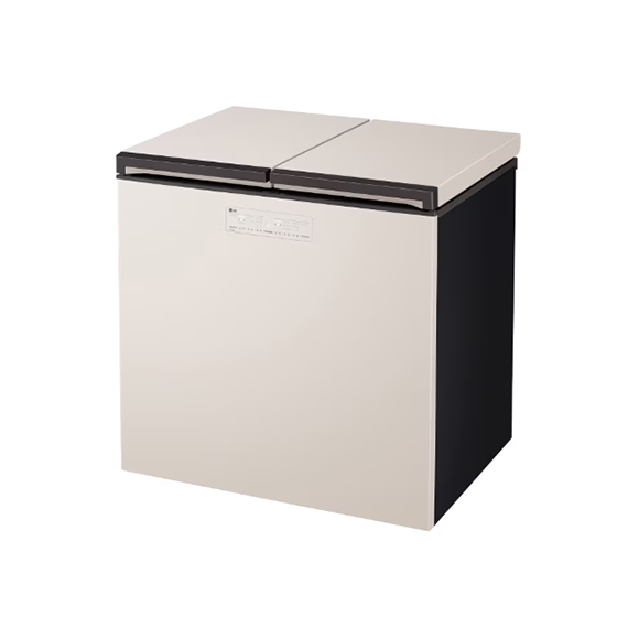 LG 디오스 김치냉장고 김치톡톡 뚜껑식 베이지 메탈 217L (Z225MEE151)