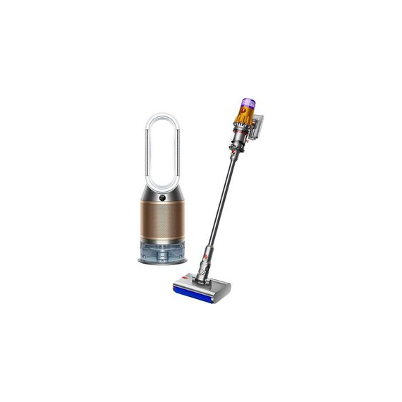 (보람피플 올인원598 3구좌) 다이슨 물걸레 무선청소기 V12S 디텍트슬림 서브마린 옐로니켈+다이슨 휴미디파이 + 쿨 가습 공기청정기 PH-2 De-Nox