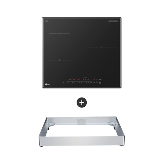 LG 전기레인지 인덕션 IH3 3구 8.5cm 케이스결합 스탠딩 (BEI3ASB4EC) 자가관리