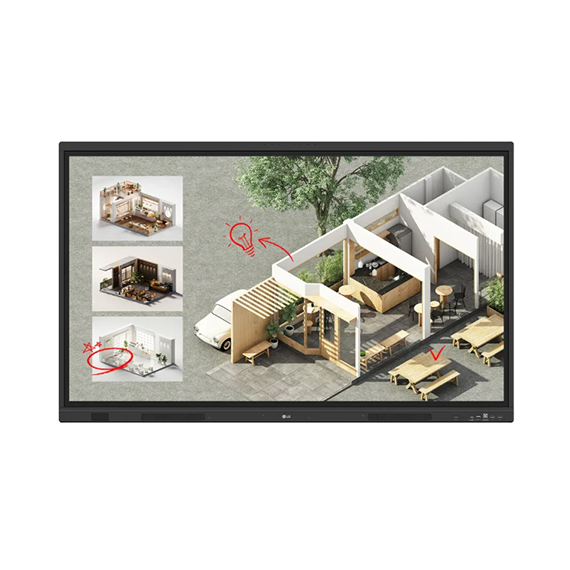 LG 전자칠판 86인치 벽걸이형 (86TR3DQ-B)
