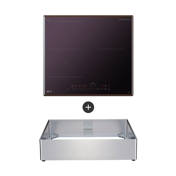 LG 전기레인지 인덕션 와이드존 케이스결합 스탠딩 (BEF3AMB4EA) 6개월 방문관리