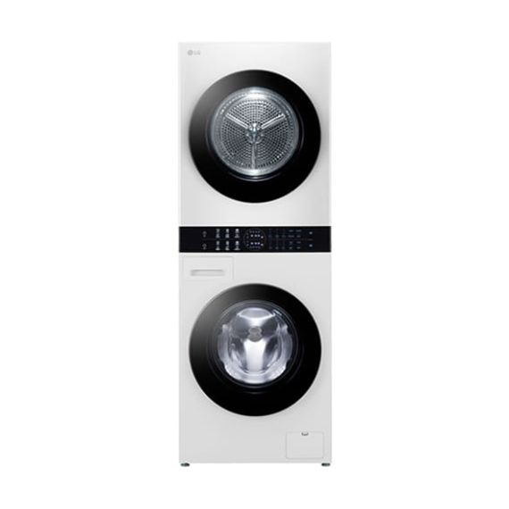 LG 트롬 오브제컬렉션 워시타워 컴팩트 세탁 13kg 건조 10kg (W1310WAN) 화이트