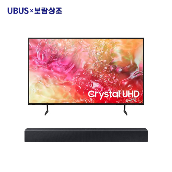 (2구좌) 삼성 TV + 사운드바 Crystal UHD (75인치) (KU75UD7030FXKR + HW-C400/KR)