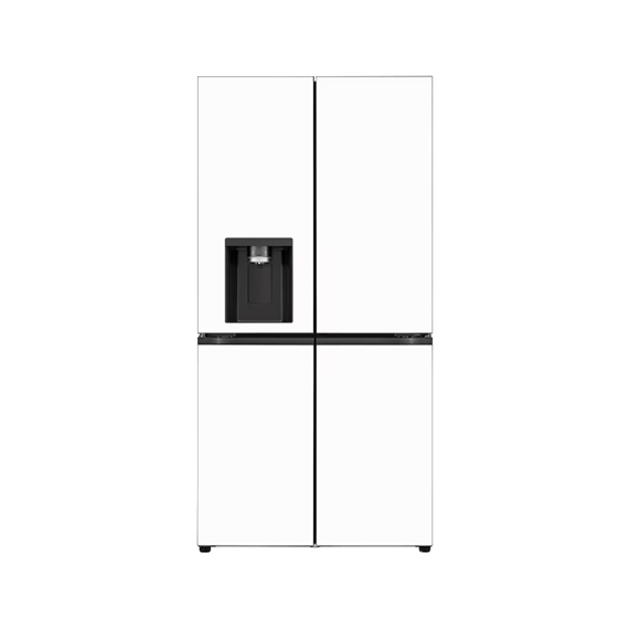LG 오브제 얼음정수기 냉장고 (W824GWW172S) 크림화이트