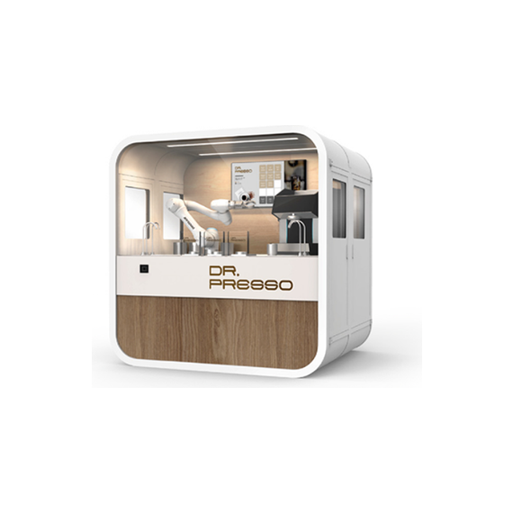 신성I&C 두산 로봇카페 무인카페 Dr.Presso