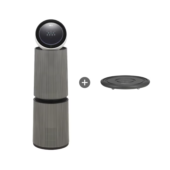 LG 퓨리케어 오브제컬렉션 AI+ 360° 공기청정기 33평형 (AS336NSLCM) 6개월 방문관리 (프리미엄 케어)