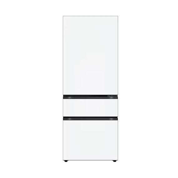 LG 디오스 김치냉장고 AI 오브제컬렉션 김치톡톡 스탠드 Fit & Max 386L 에센스화이트 글라스 (Z386GQQ281) 방문관리 (라이트케어)