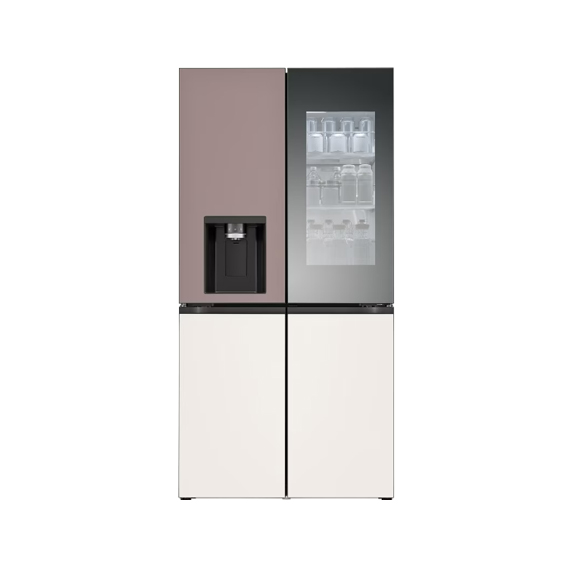 LG 디오스 오브제컬렉션 얼음정수기냉장고 820L 프리스탠딩 (W824GKB47 B)