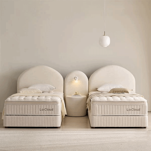 라클라우드 블룸 호텔식 침대 패키지 세트 트윈 (그레이 or 크림화이트)