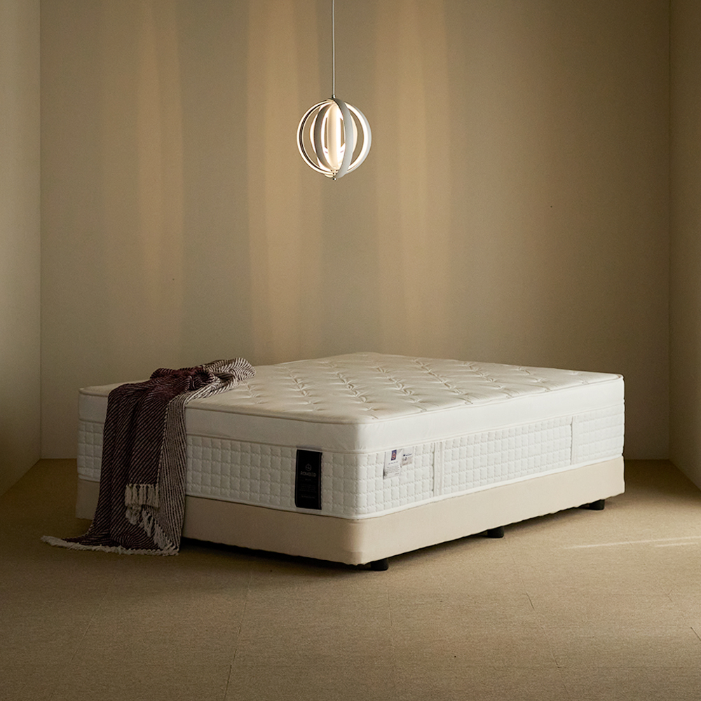 (보람피플 올인원598 2구좌) 롬베드 베키 유로탑 하이브리드 매트리스 라지킹 LK 상조가전