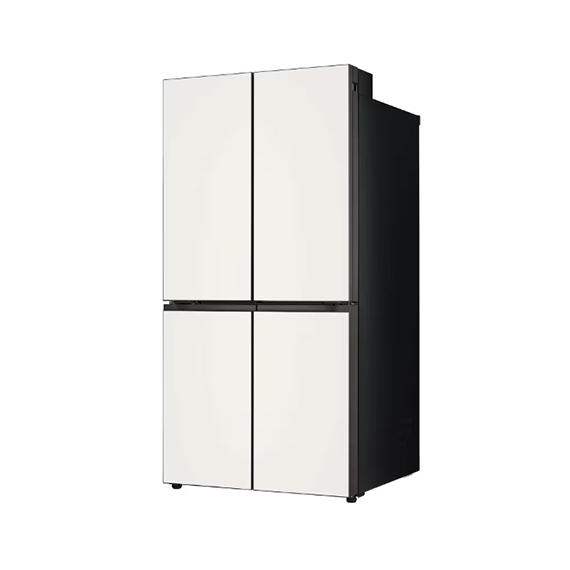 LG 디오스 AI 오브제컬렉션 STEM 베이직 냉장고 퓨어프레쉬 매직스페이스 (글라스) 854L 베이지 (M876GBB161) 방문관리(프리미엄)