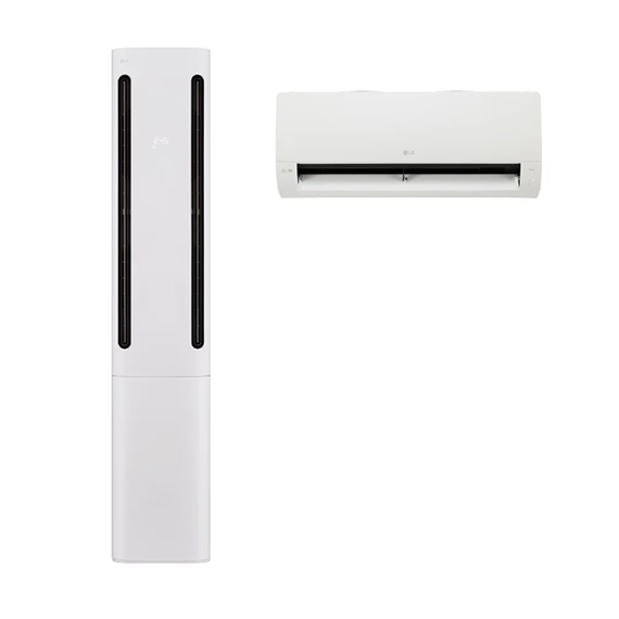 LG 휘센 오브제컬렉션 쿨 2시리즈 에어컨 2in1 18평 스탠드 6평 벽걸이 (FQ18FC2EA2) 12개월 방문관리 (프리미엄)