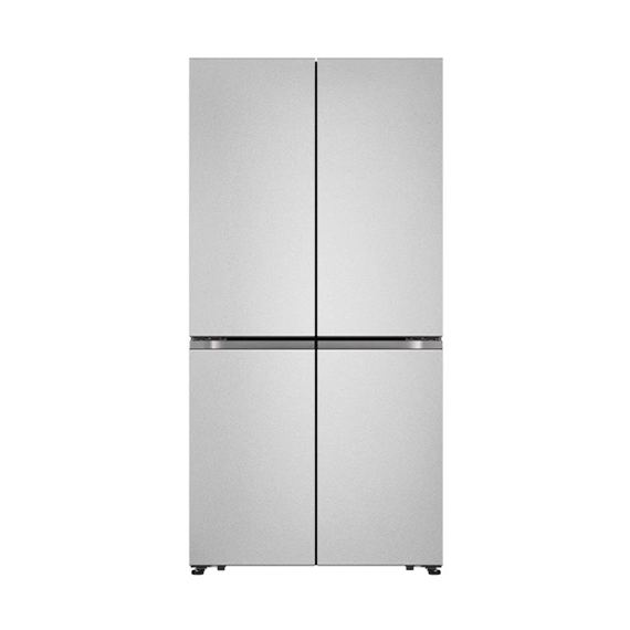 LG 디오스 AI 냉장고 오브제컬렉션 STEM 베이직 퓨어프레시 냉장고 635L 스톤실버(스테인리스) (G646SVV091) 방문관리 (라이트 케어)
